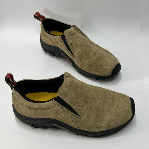 Merrell Other - MERRELL men’s Size 6 1/2 Slip On Jungle Moc Tan